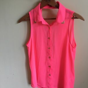 Small Bongo Neon Pink Shirt